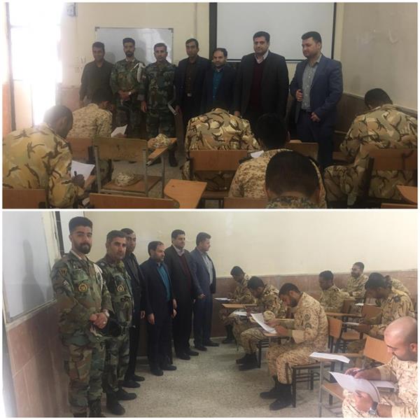برگزاری آزمون مهارت آموزی سربازان وظیفه در استان خوزستان