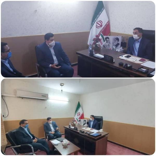 دیدار مدیرکل ارتباطات و فناوری اطلاعات خوزستان با رئیس مجمع نمایندگان مجلس شورای اسلامی استان خوزستان