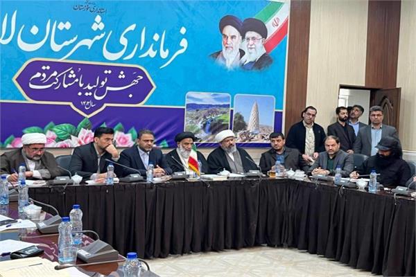 جلسه شورای اداری شهرستان لالی با حضور مجموعه ارتباطات و فناوری اطلاعات
