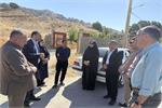 بازدید میدانی مدیرکل ارتباطات کهگیلویه و بویراحمد از روستای سمرون برای احداث سایت جدید تلفن همراه