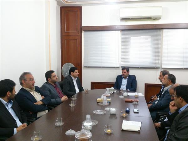 معارفه مدیرکل ارتباطات زیرساخت خوزستان با حضور عضو هیات مدیره شرکت ارتباطات زیرساخت  و مدیران حوزه ارتباطات و فناوری اطلاعات خوزستان