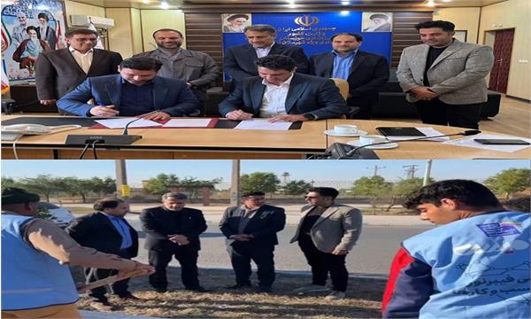 اجرای پروژه ملی فیبرنوری در شهرستان آبادان