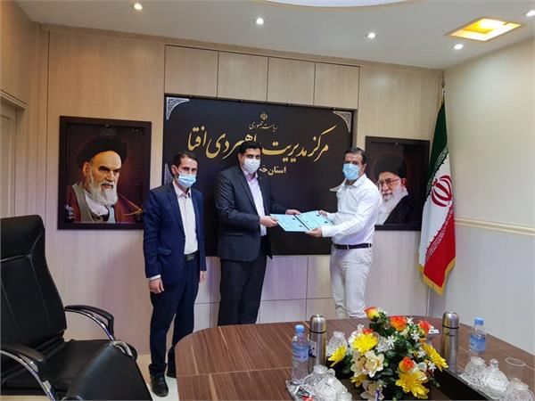 اعطای 13 شرکت فعال دارنده پروانه امنیت و تولید تبادل اطلاعات در استان خوزستان