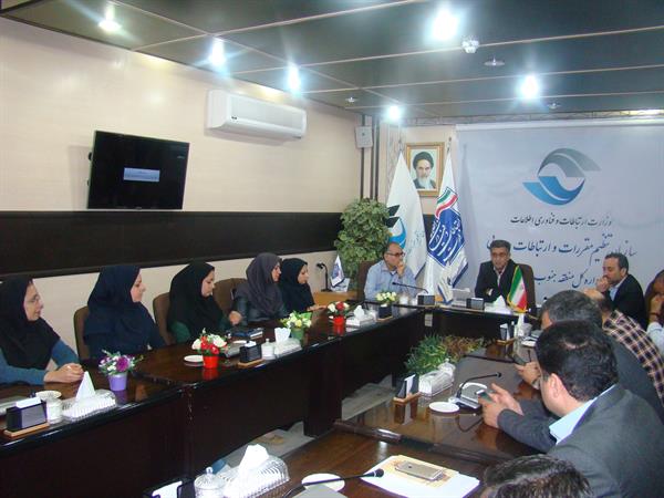 تقدیر مدیرکل ارتباطات و فناوری اطلاعات از بانوان کارمند به مناسبت روز زن