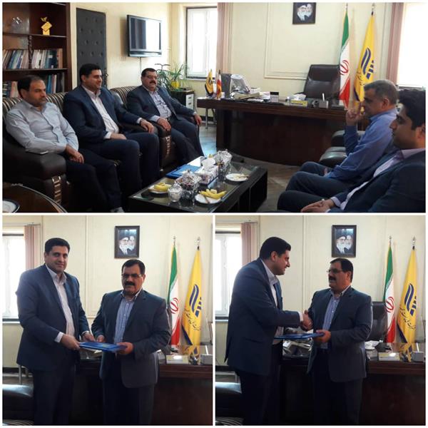 دیدار مدیرکل ICT استان با مدیرکل پست خوزستان