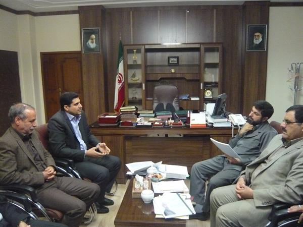 دیدار مدیرکل ارتباطات و فناوری اطلاعات خوزستان با استاندار خوزستان