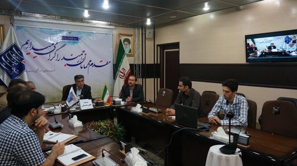 جلسه توسعه سرویسهای خدماتی مرکز داده استان و شبکه ملی اطلاعات  برگزار گردید