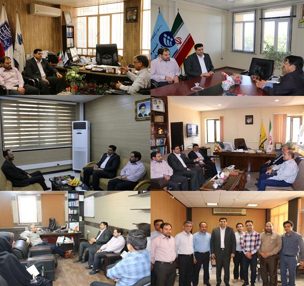 دیدار نوروزی مدیرکل ارتباطات و فناوری اطلاعات خوزستان با مدیران و کارکنان ادارات بخش ارتباطات و فناوری اطلاعات استان