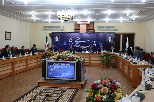 جلسه کارگروه توسعه کسب وکارالکترونیک در استانداری خوزستان برگزار شد