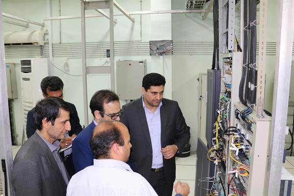 بازدید مدیر کل ارتباطات و فناوری اطلاعات خوزستان از دفاتر مرکزی اپراتورهای تلفن همراه استان خوزستان