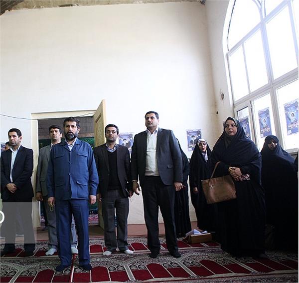 مراسم تجدید بیعت مدیران بخش ارتباطات و فناوری اطلاعات خوزستان با آرمان‌های انقلاب اسلامی