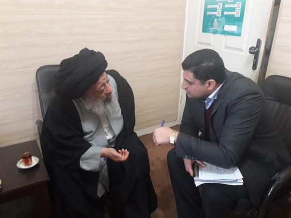 دیدار مدیرکل ارتباطات و فناوری اطلاعات با نماینده ولی فقیه در استان خوزستان